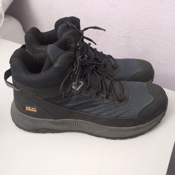 Ariat Outpace Shift Mid Dark Shadow Work Boots Mens SIZE 13 D main image 5